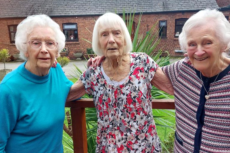 Hairdressing Day at Hollybank Residential Care Home, Shotton