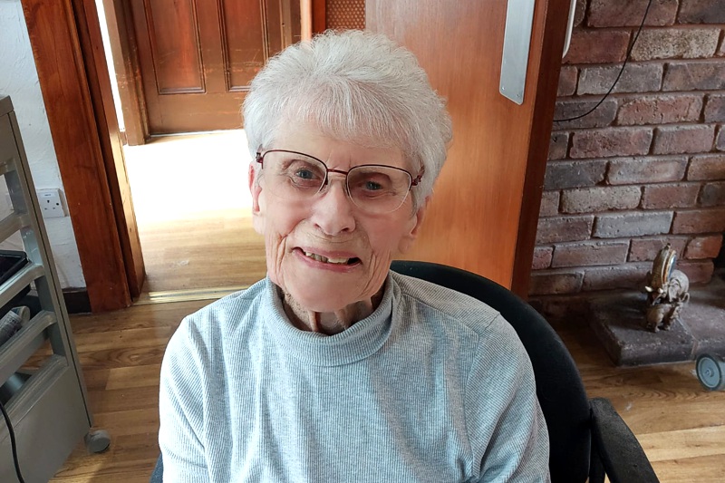 Hairdressing Day at Hollybank Residential Care Home, Shotton