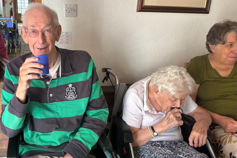 Baking at Hollybank Residential Care Home, Shotton